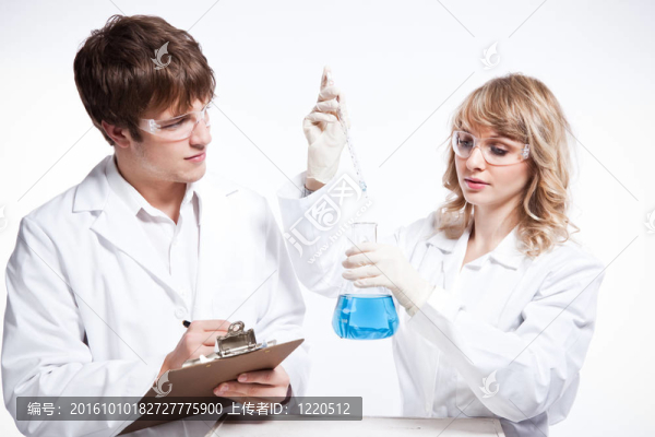 工作的科學家