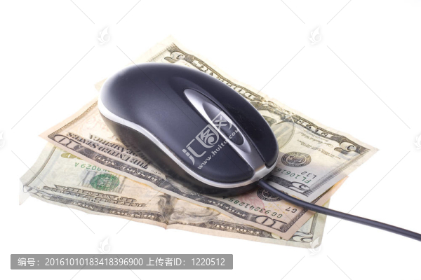 美國美元的電腦鼠標(biāo)