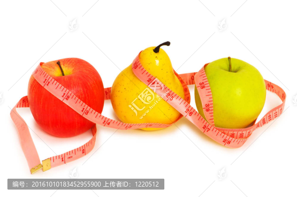 蘋果和梨說明水果節(jié)食概念