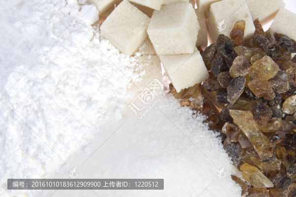 不同類型的糖