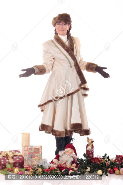圣誕節(jié)的女人了