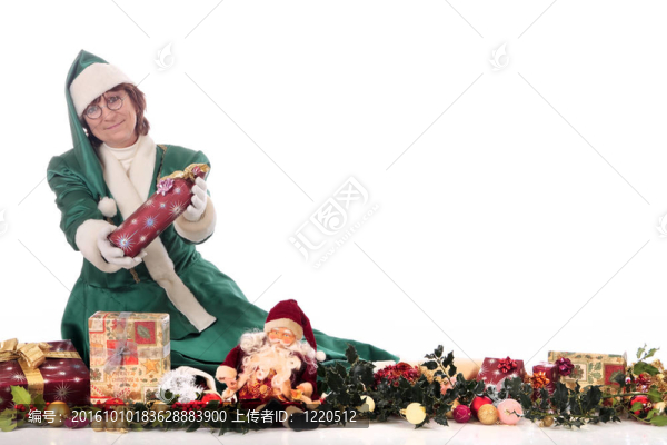 圣誕節(jié)的女人了
