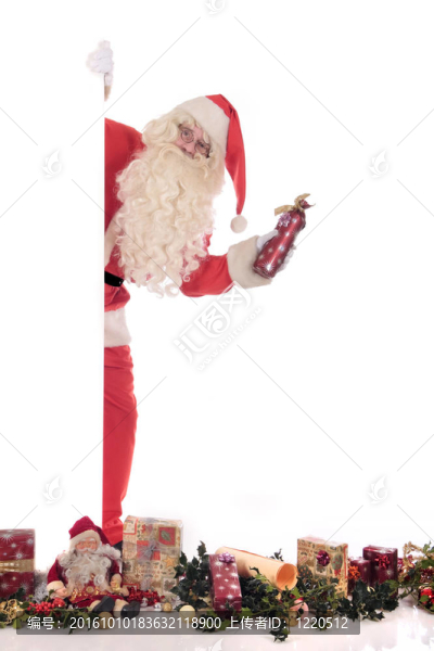圣誕老人；圣誕老人。
