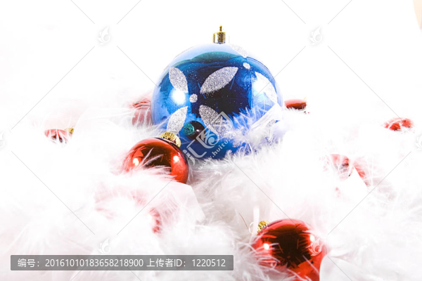 白色空間圣誕飾品