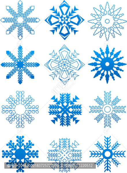 套的雪花