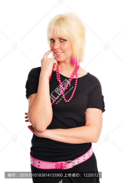 漂亮的金發(fā)女人