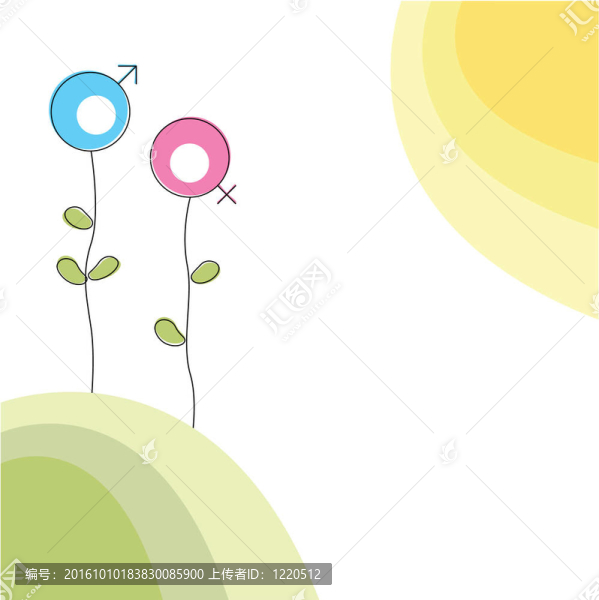 男女花