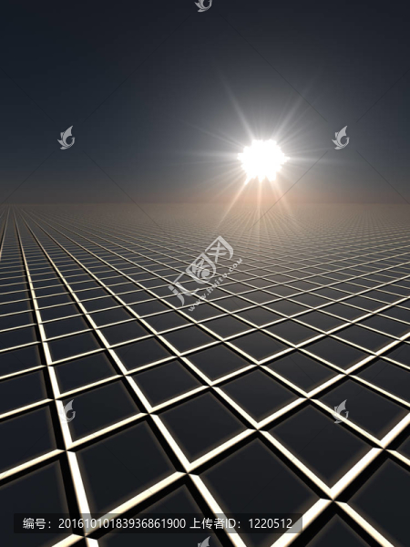 太陽和網(wǎng)格地平線