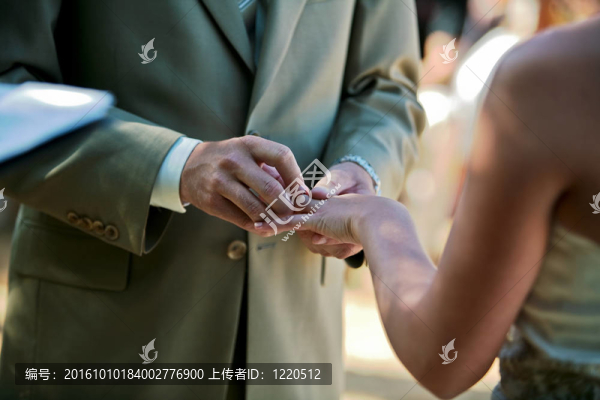 婚禮的夫婦
