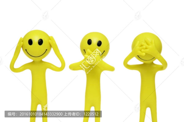 笑臉說話；聽到和看到任何邪惡