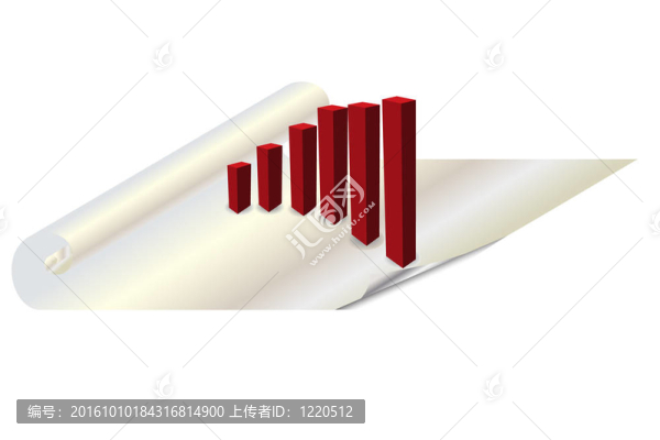 一張紙上的條形圖