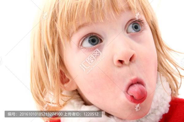 魯莽的孩子圣誕老人孤立