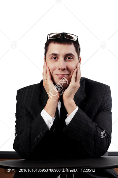 年輕的商人