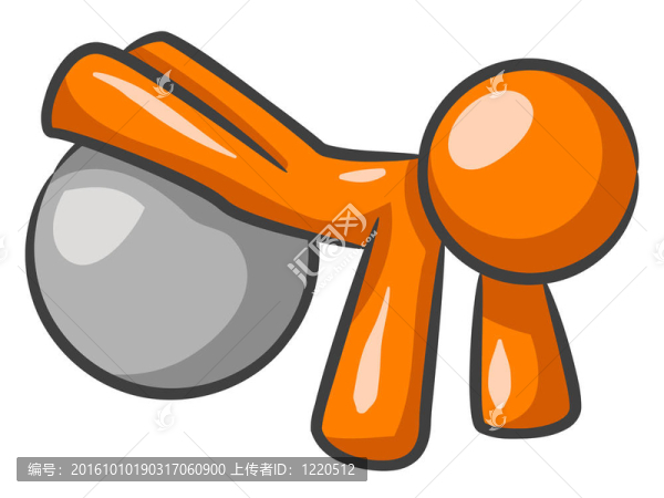 Orange,Man,Ball工作