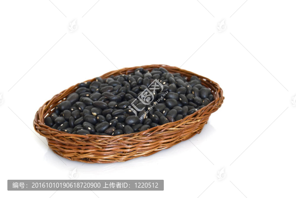 白色背景上分離的豌豆