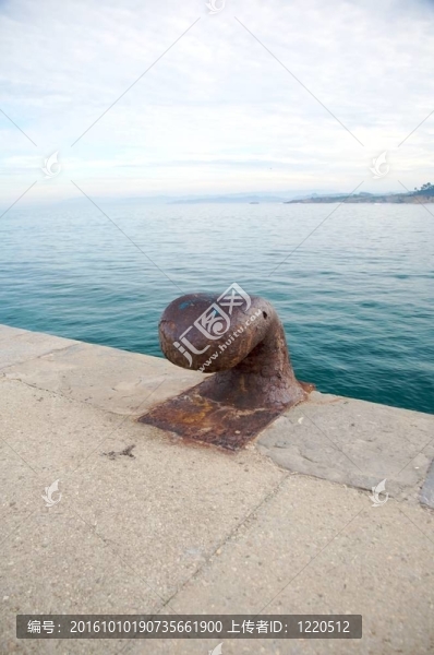 系泊線海港