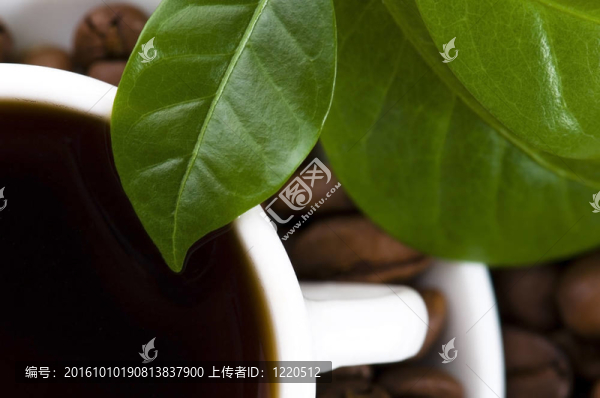新鮮咖啡與咖啡店