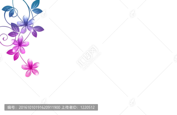 花多色