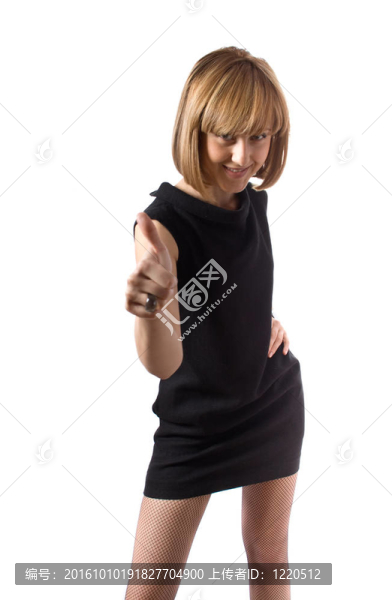 漂亮的女秀標志可以隔離