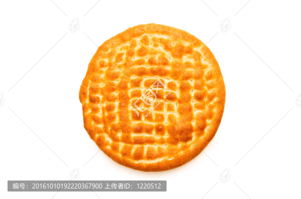 白色背景上的圓形面包