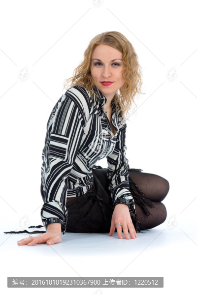 金發(fā)女郎的肖像