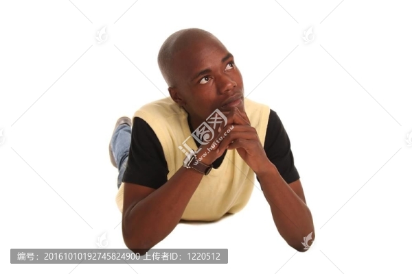 白日夢的非洲男人
