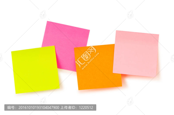提醒注意用回形針孤立在白色