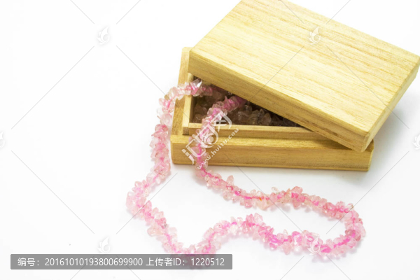 石英珠木箱