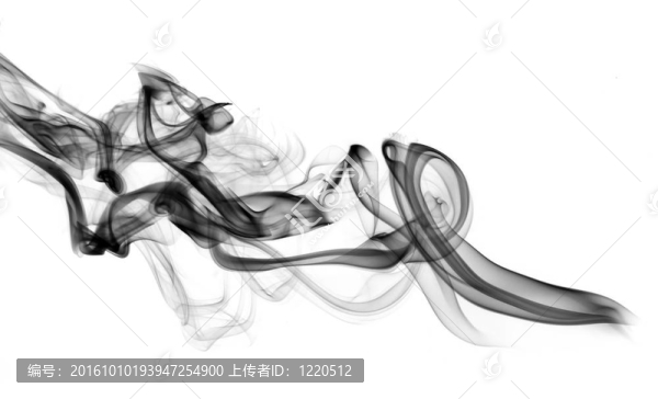 黑色抽象煙霧圖案
