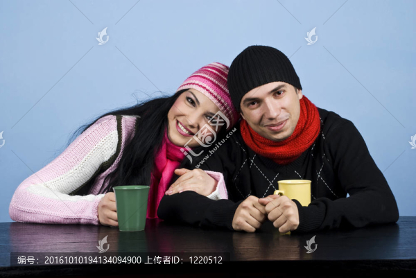 恩愛夫妻冬季服飲茶