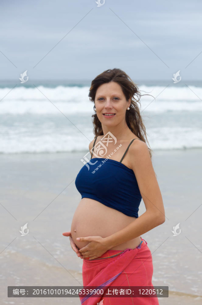 懷孕的女人