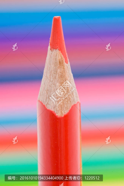 一個(gè)紅色的鉛筆