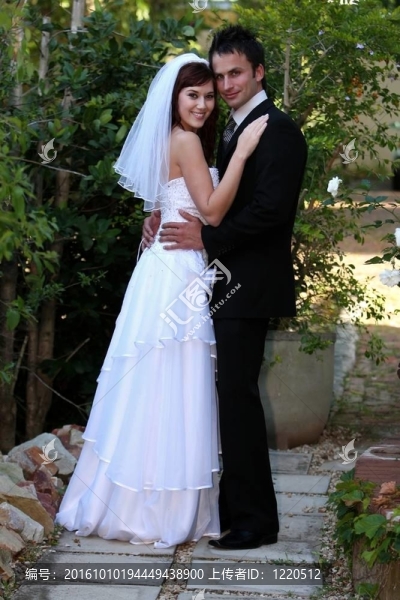 婚禮的夫婦