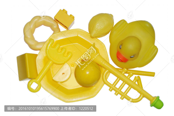 黃色的玩具