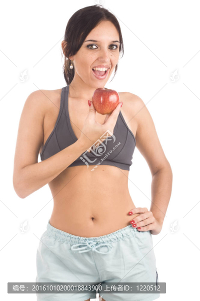 健身的女人