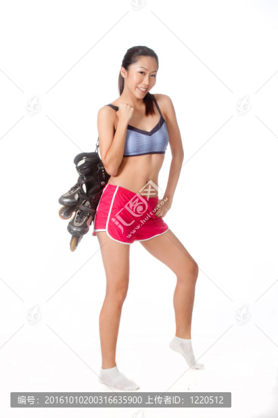 健身的女人