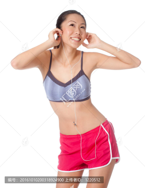 健身的女人