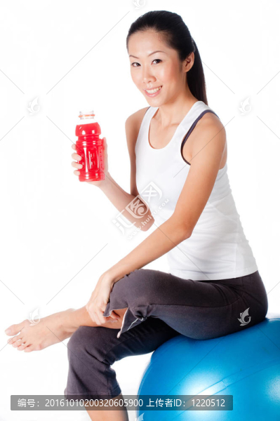 健身的女人