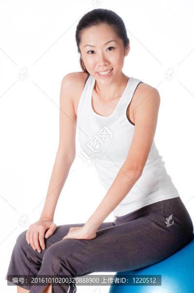 健身的女人