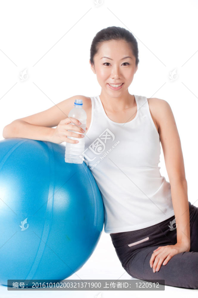 健身的女人