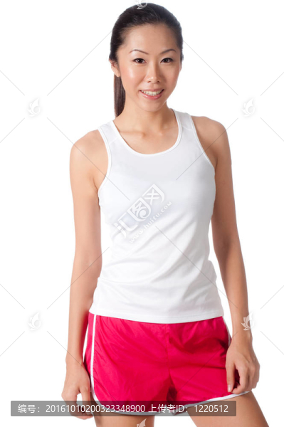 健身的女人