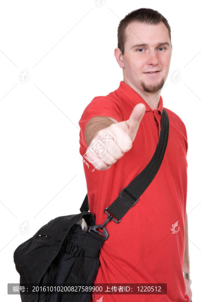 休閑的學(xué)生