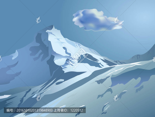 雪山