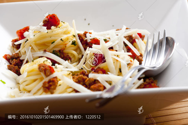 絞肉意大利面