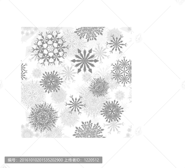 無(wú)縫的雪花背景