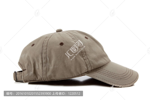 球帽上白色卡其