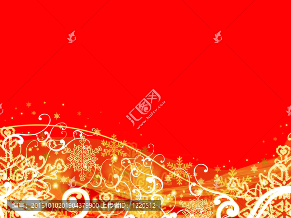 中文摘要紅色圣誕背景