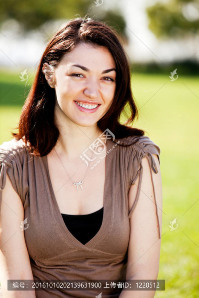 快樂的Young,Woman