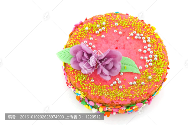 精美的生日蛋糕