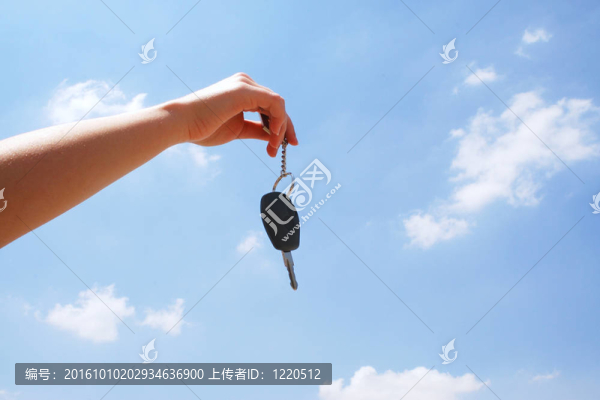新的汽車鑰匙